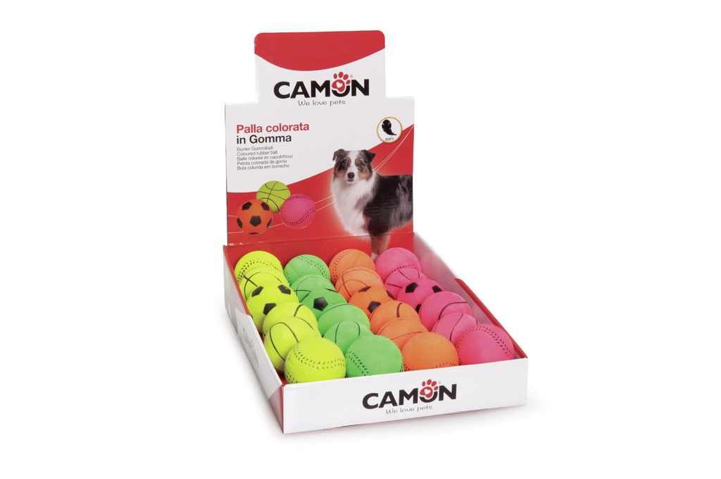 AD191-C.jpg Sport rubber ball*63mm*12pc - Image 1