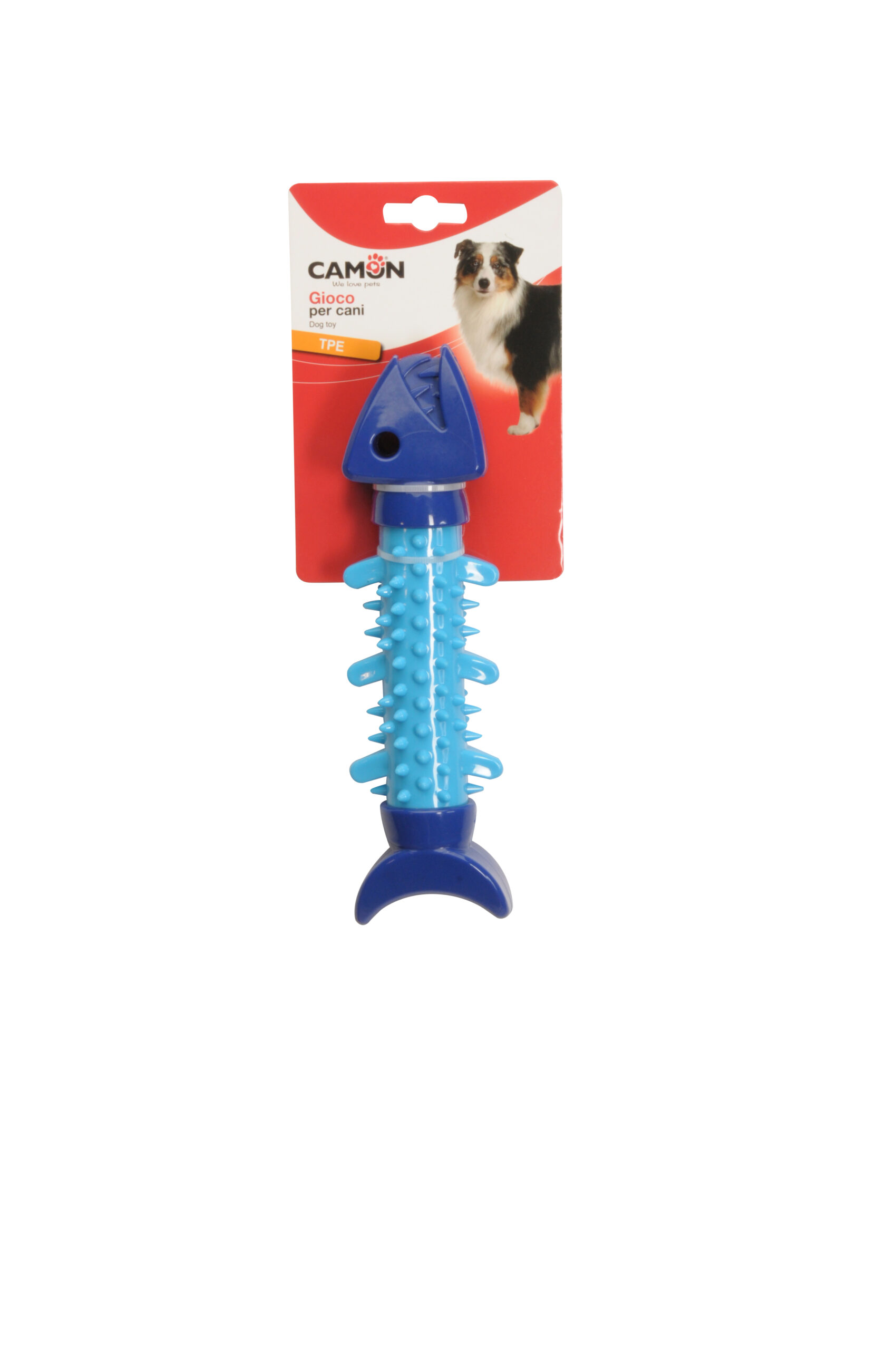 AD0529.jpg Dog toy - TPE fishbone, approx. 23cm - Image 1