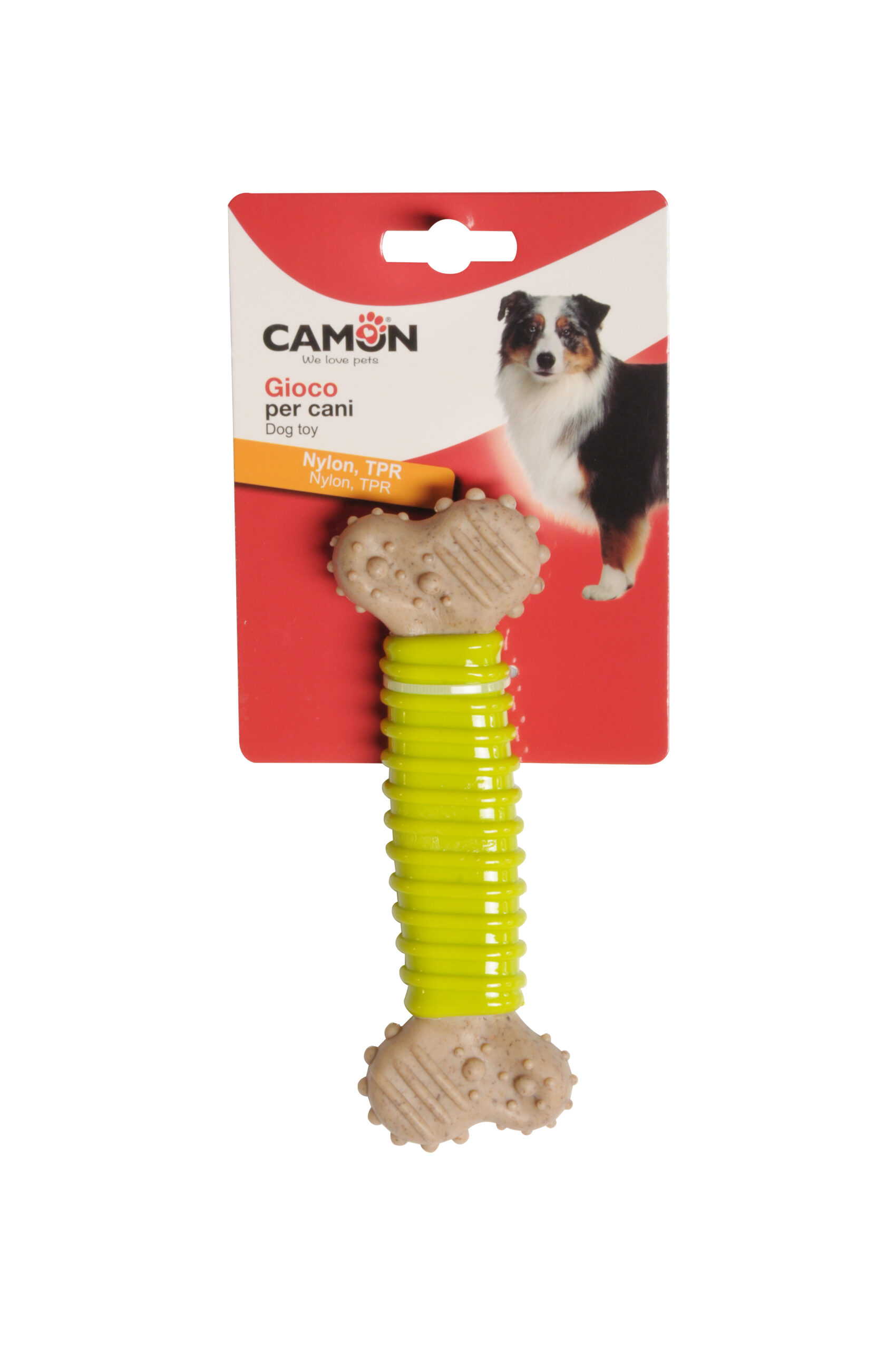 AD0748.jpg Dog toy - Nylon bone, approx. 16.5cm - Image 1