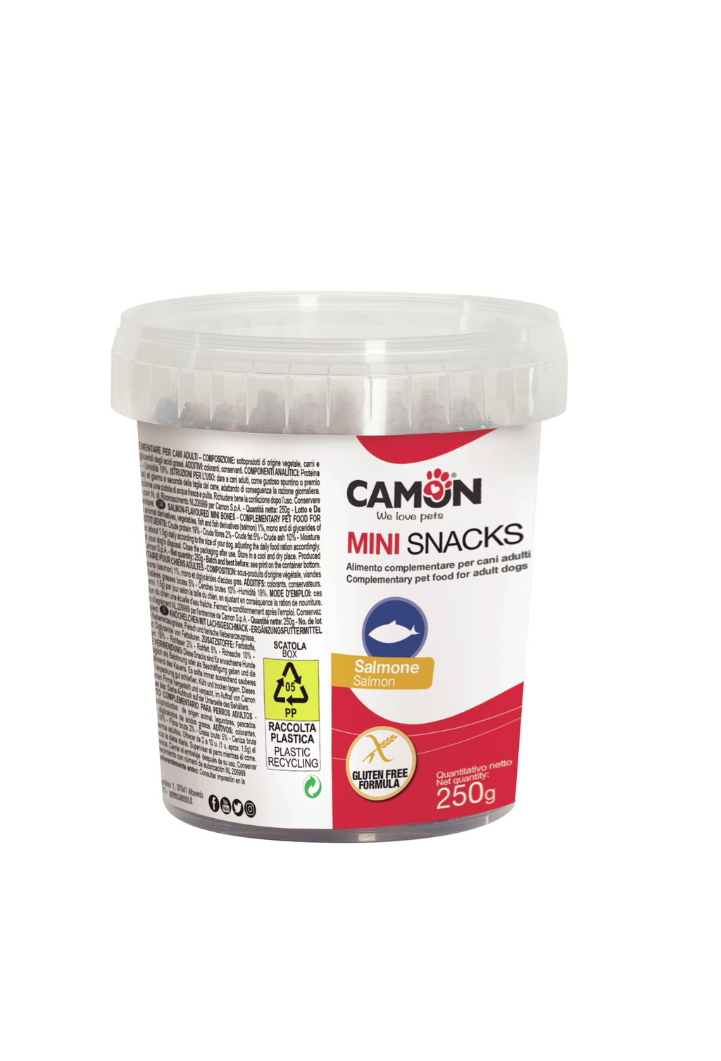 AE063.jpg SNACKBOX-Salmon-flavored mini bones - 250gr-8pcs - Image 1