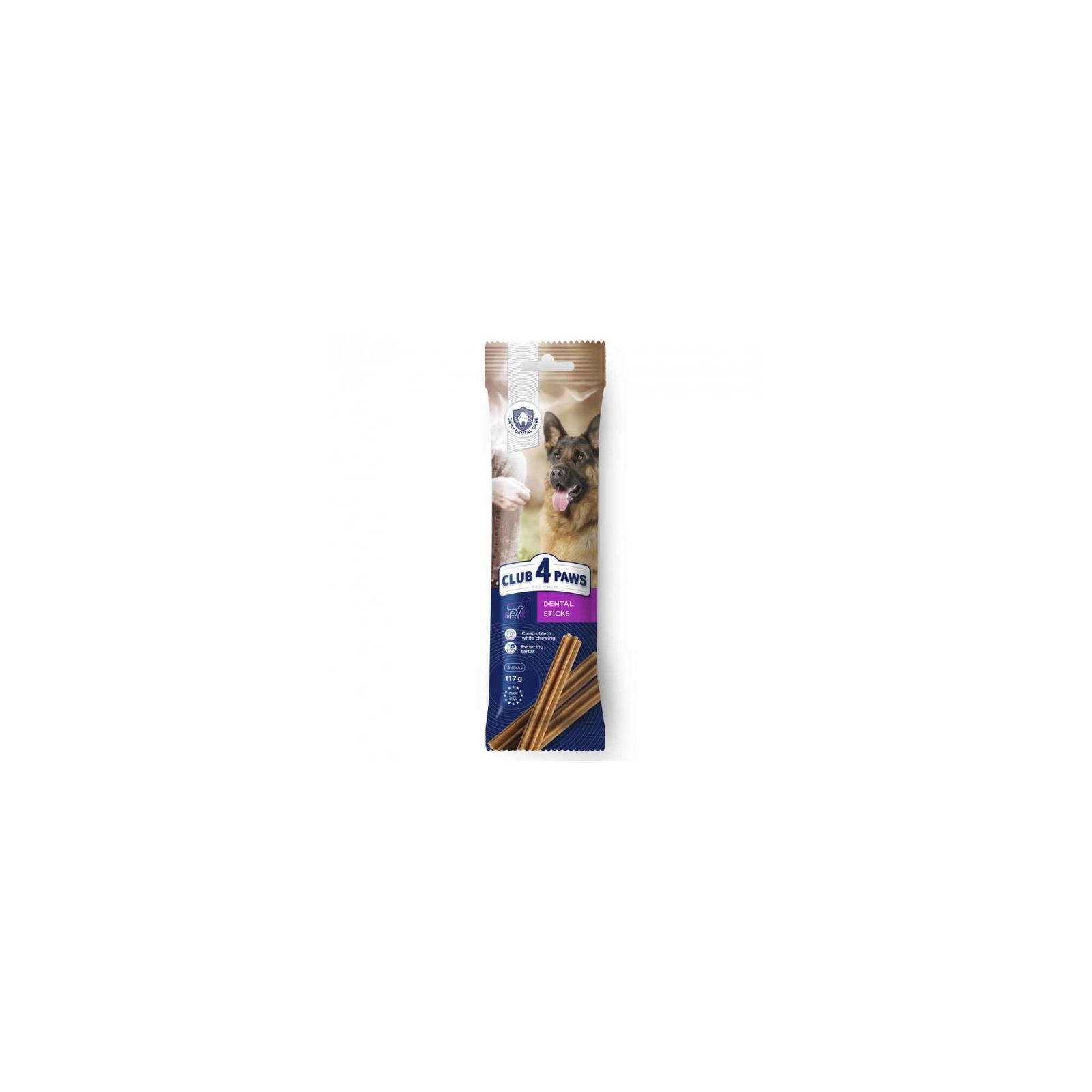 D3235.jpg CLUB 4 PAWS Premium dental sticks. Complementary pet food for adult dogs, 0,117 kg - Image 1