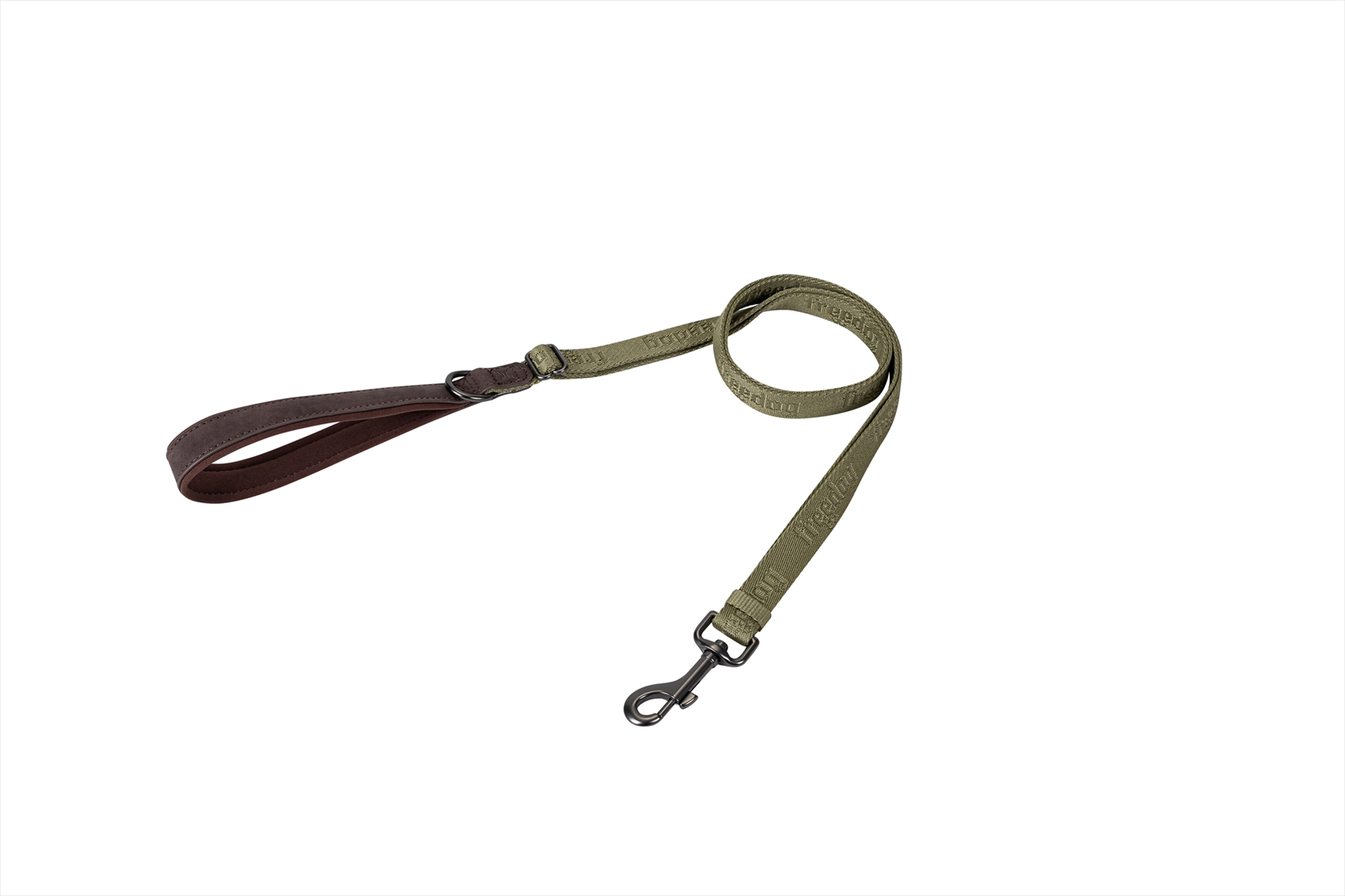 FR010722505.jpg Adjustable Leash Linum GREEN FOREST 25mm x 120/180cm Recycled - Image 1