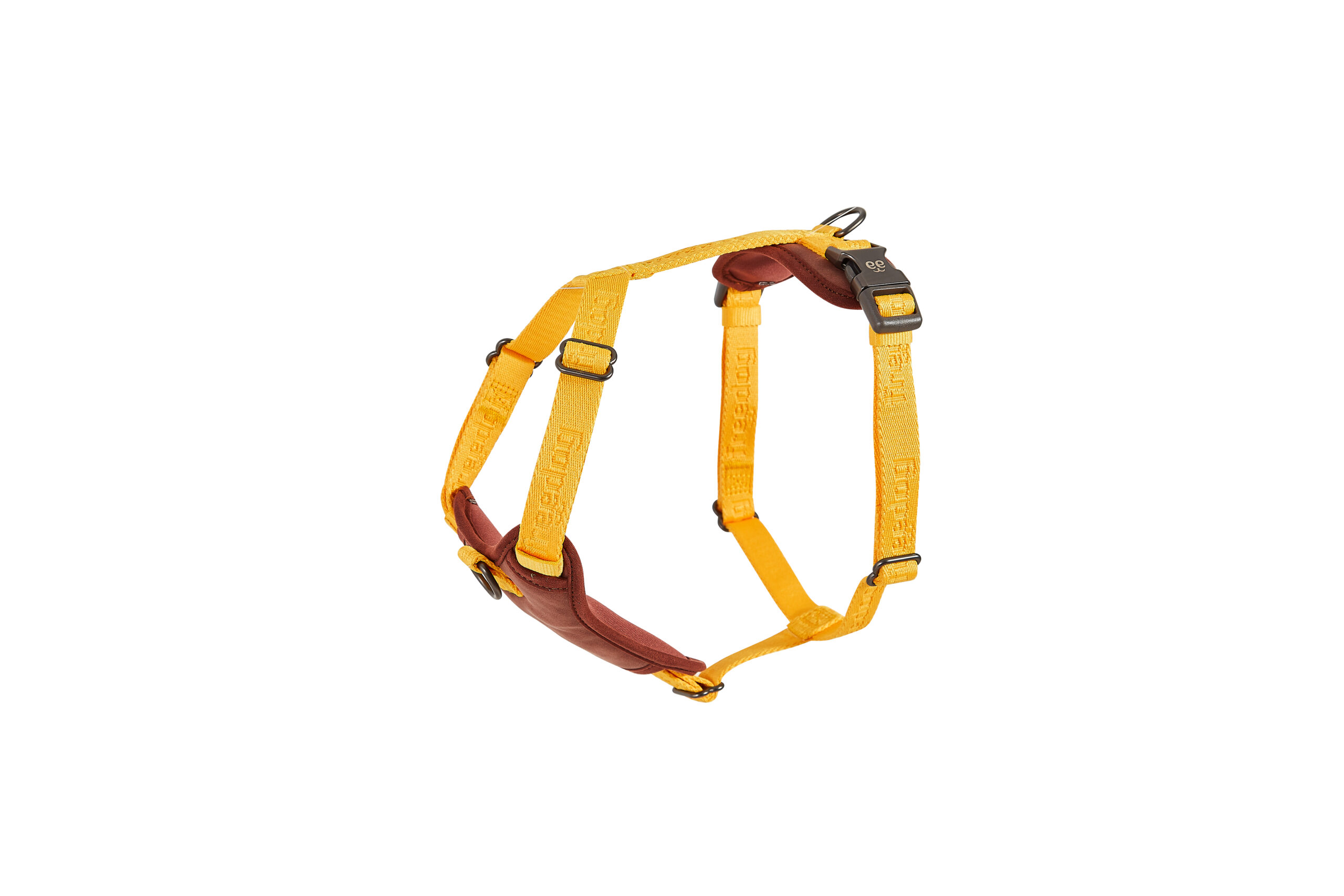 FR010732008.jpg Linum Harness YELLOW SUNRISE MED 20mm x Neck 34/50cm C - Image 1