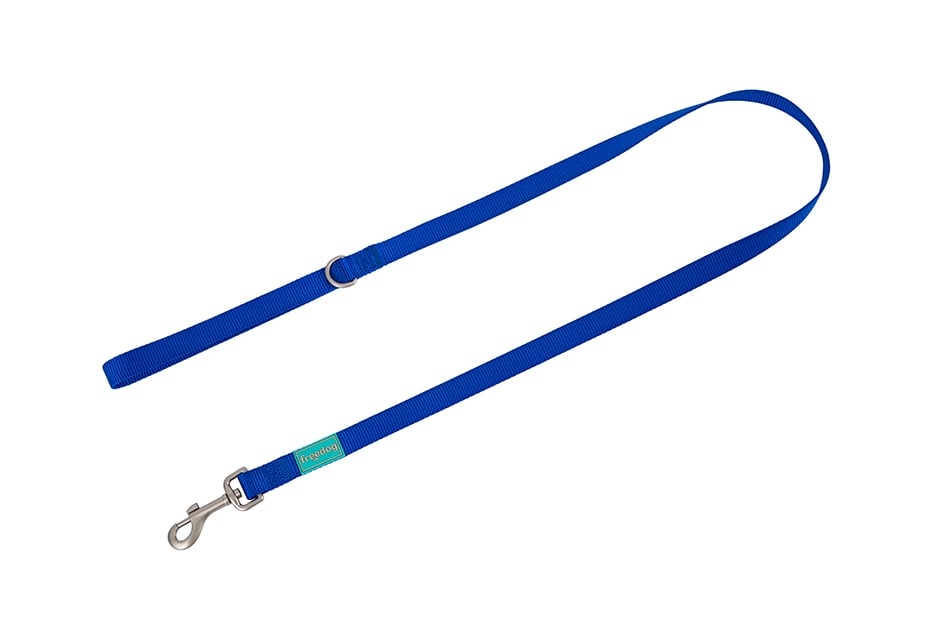 FR21004.jpg Basic Nylon Leash BLUE XS 10mm x120cm - Image 1