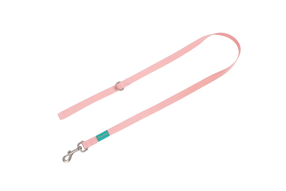 FR21007.jpg Basic Nylon Leash PINK XS 10mm x120cm - Image 1