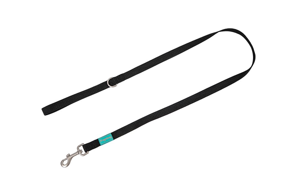 FR21503.jpg Basic Nylon Leash BLACK S 15mm x 120cm - Image 1