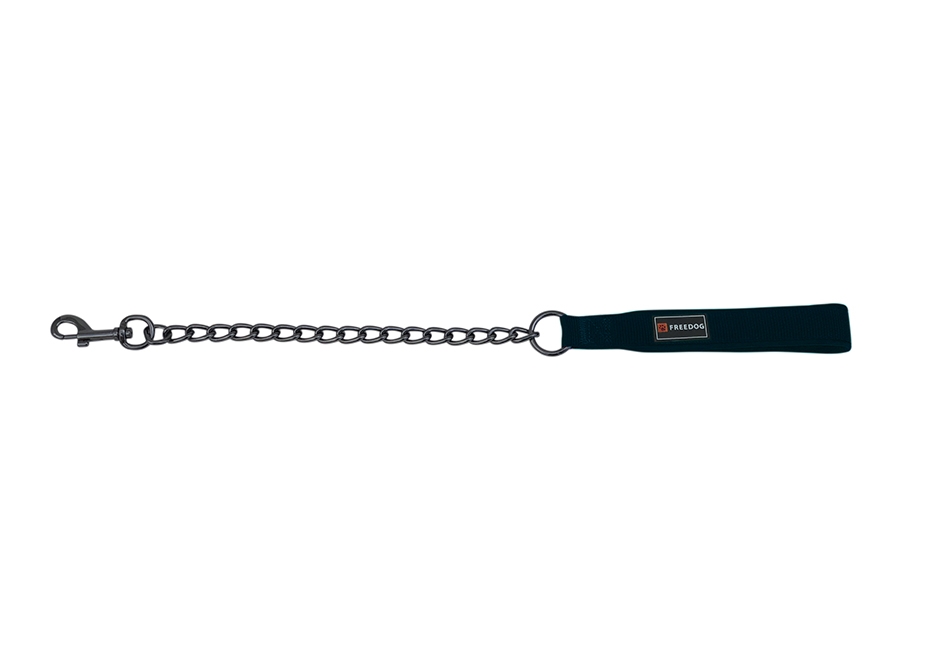 FR242003.jpg Gun Metal Chain Leash BLACK M 3,5mm-20mmx100cm - Image 1
