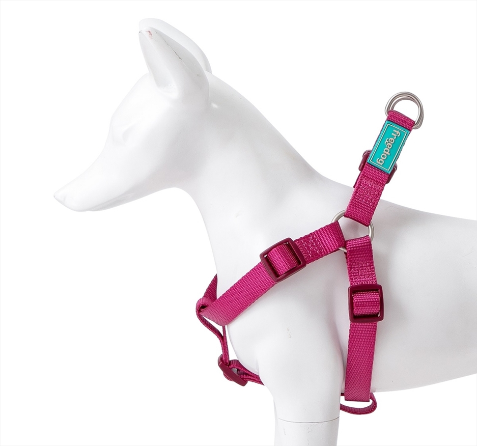 FR41506.jpg Basic Nylon A-type Harness MAROON S 15mmx30-50cm - Image 1