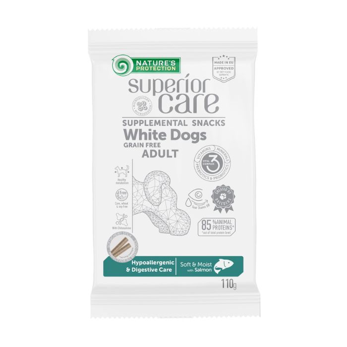 KIKNPSC47199.jpg NP GF snacks adult dogs with salmon 110gr - Image 1