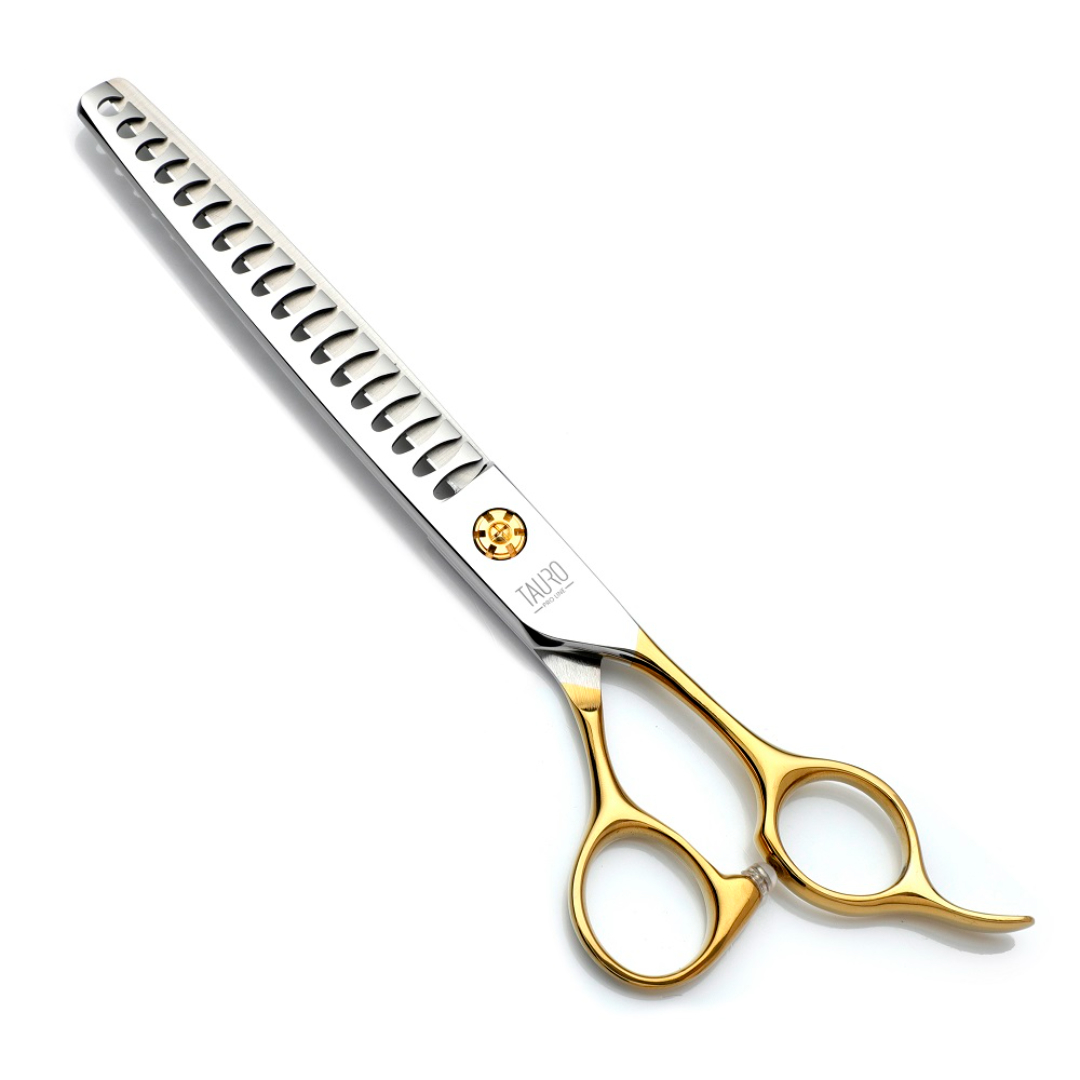 TPL63195.jpg TPL thinning scissors, Janita Plungė line, 18 cm, 18 teeth, 440c stai nless steel, - Image 1