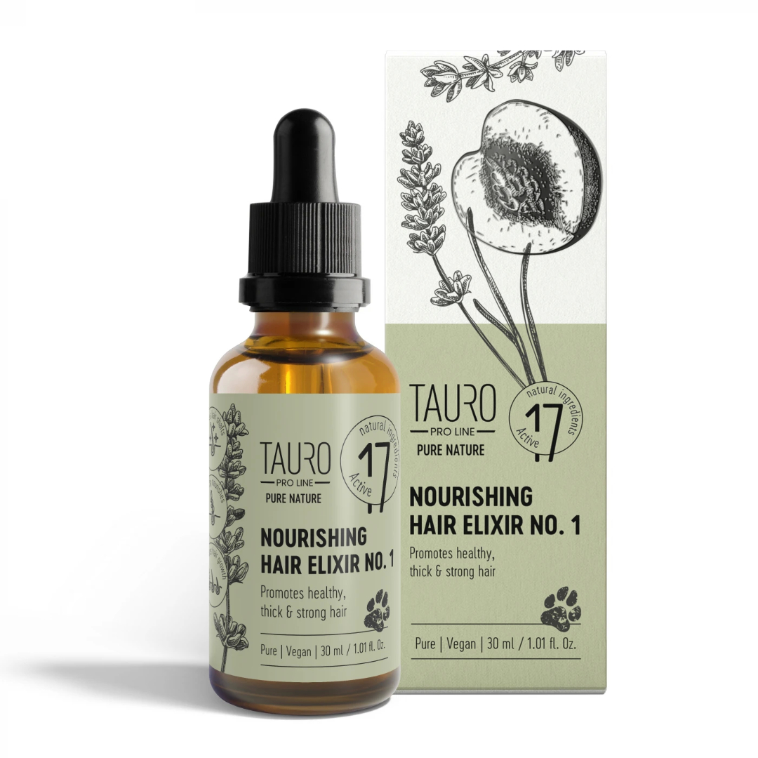 TPL47408.jpg TAURO PRO LINE Pure Nature Nourishing Elixir No. 1, for dogs and cats coat care, 30 ml - Image 1