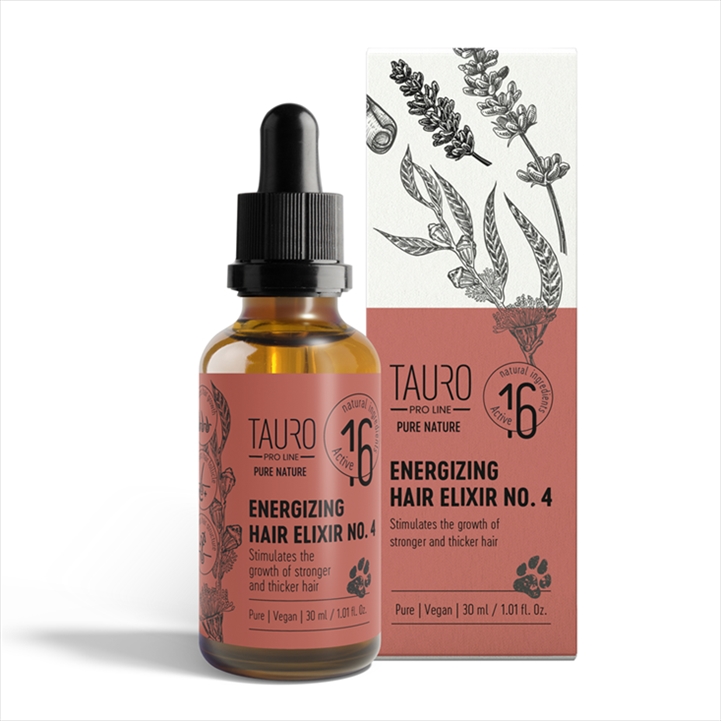 TPL47411.jpg TPL Pure Energizing Elixir No. 4, to stimulate coat growth for dogs and cats, 30 ml - Image 1