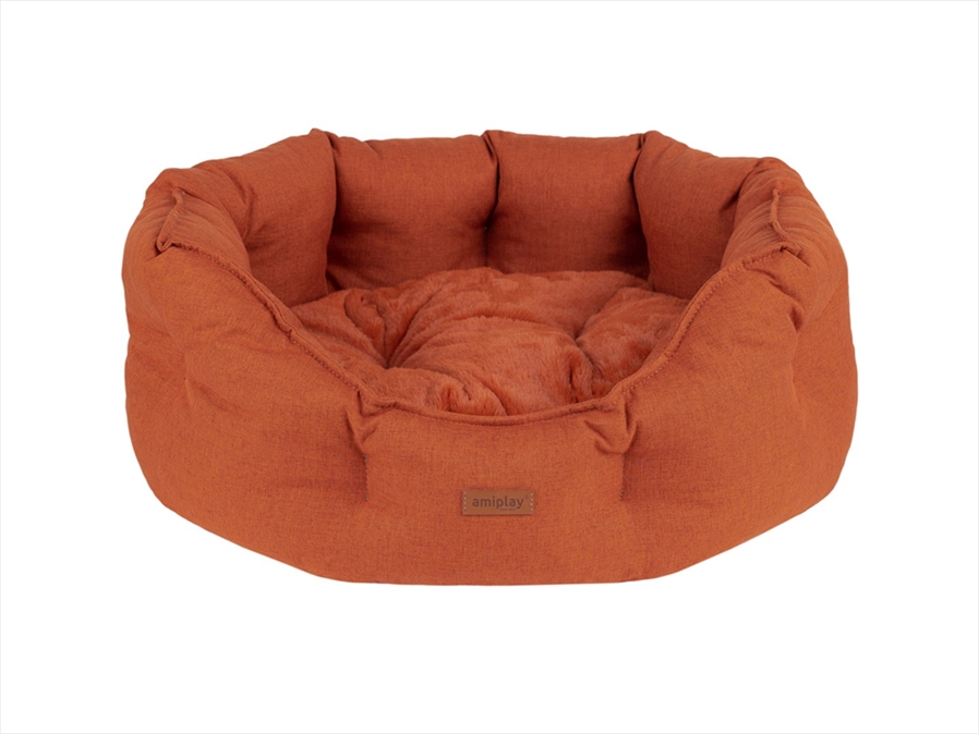 AM-133170.jpg AMIPLAY: Colosseum Bed, Copper COMO M 57x48x23cm - Image 1