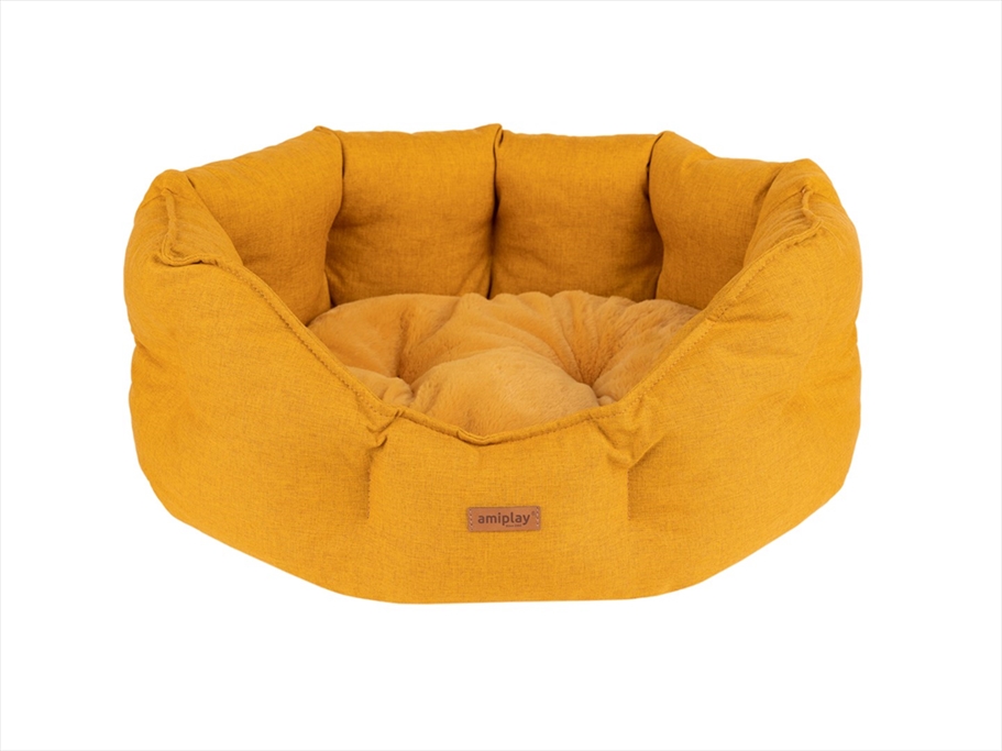 AM-133171.jpg AMIPLAY: Colosseum Bed,Yellow COMO M 57x48x23cm - Image 1