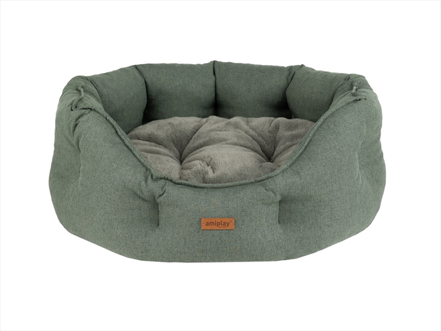 AM-133174.jpg AMIPLAY: Colosseum Bed,Green COMO L 67x56x25cm - Image 1