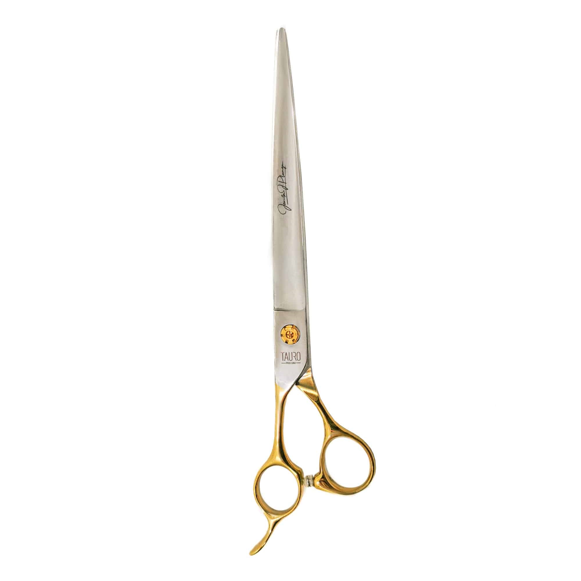 TPL63191.jpg TPL cutting scissors, Janita Plungė line, 20 cm, straight, 440c stainless steel, golden h - Image 1