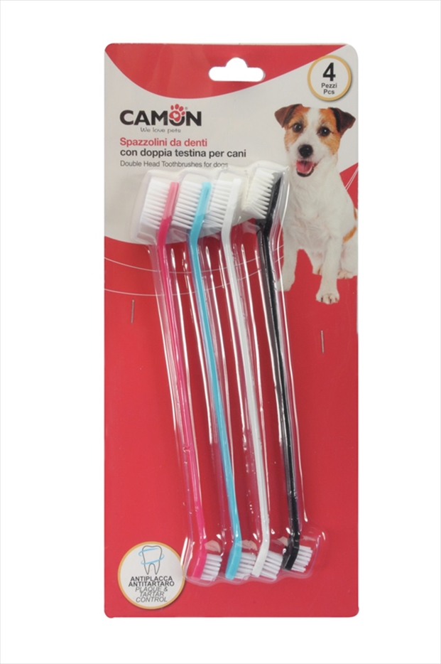 B128.jpg Set of coloured toothbrushes 4 pcs - Image 1