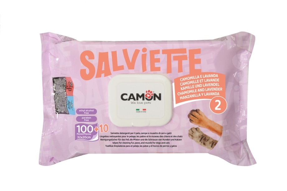 LA088.jpg SALVIETTE 110p LAVANDA CAMOMILLA - Image 1
