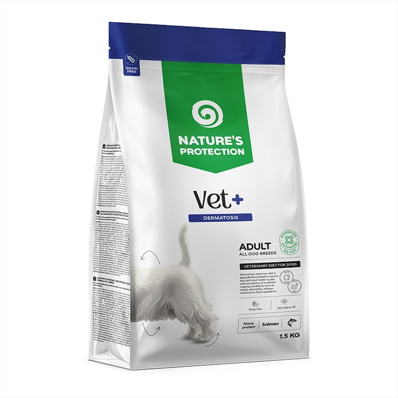 NPSCVET47580N.jpg NP dietetic DERMATOS SALMON adult dogs skin problems 1.5kg - Image 1